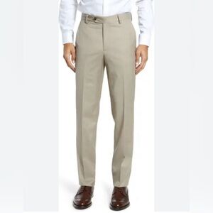 Saddlebred men’s size 40/30 shark skin straight‎ leg fit stretch waistband